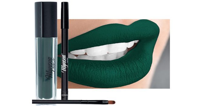 Green Lipstick Matte by Jocelyne