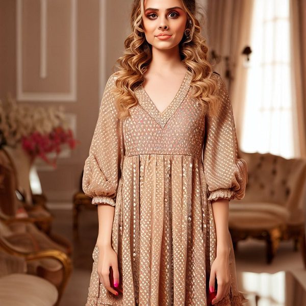 Party wear indo western dresses for women