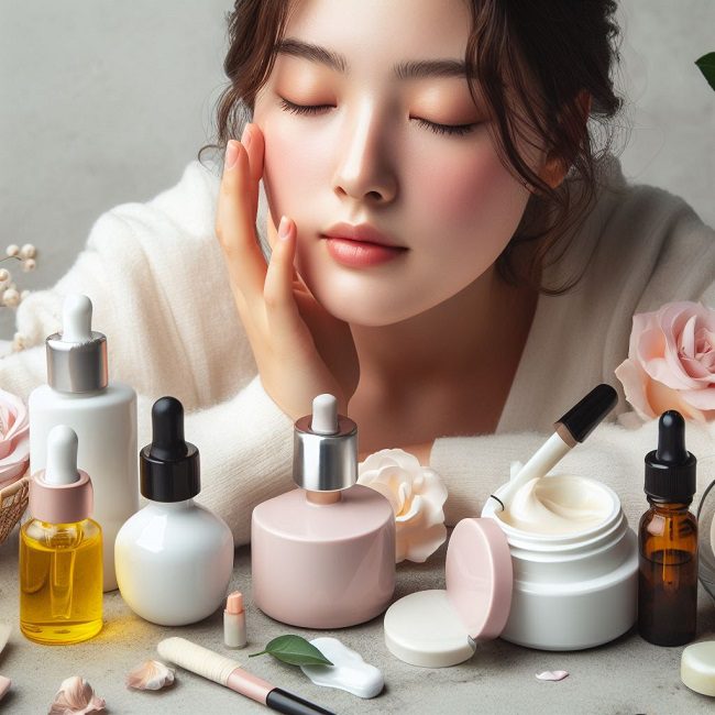Korean skincare routine with tretinoin