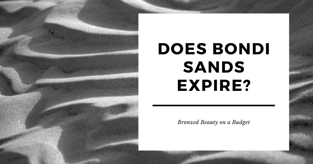 Does Bondi Sands Expire