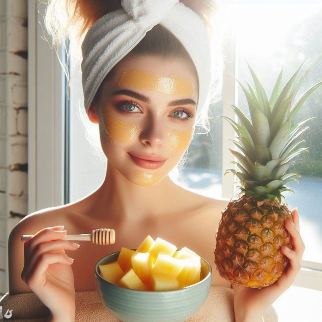 Honey and Pineapple Facial