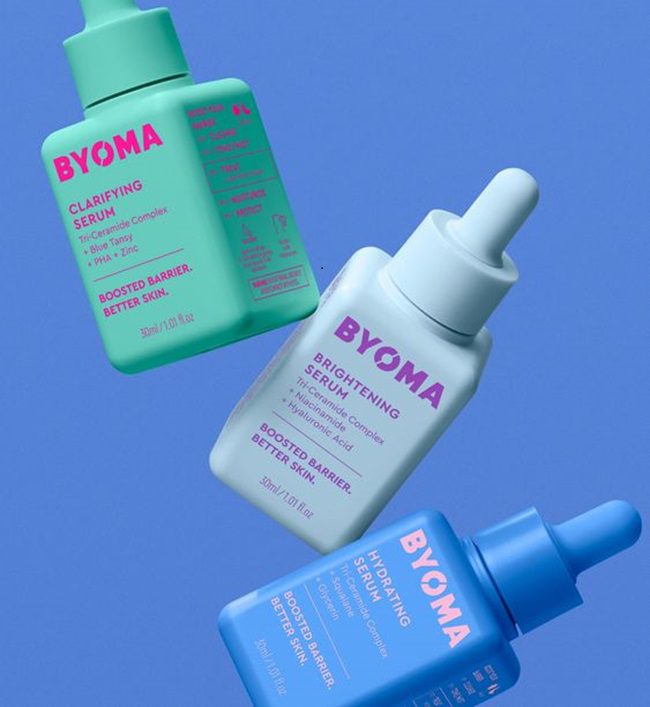 byoma skincare products