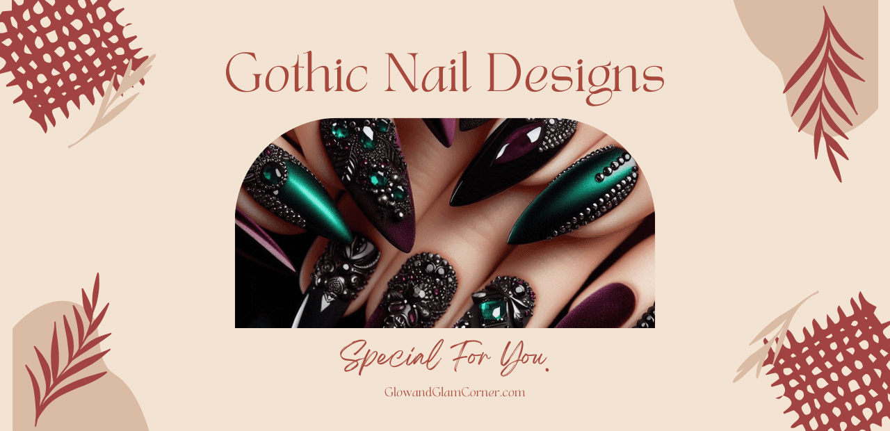 gothic nail designs